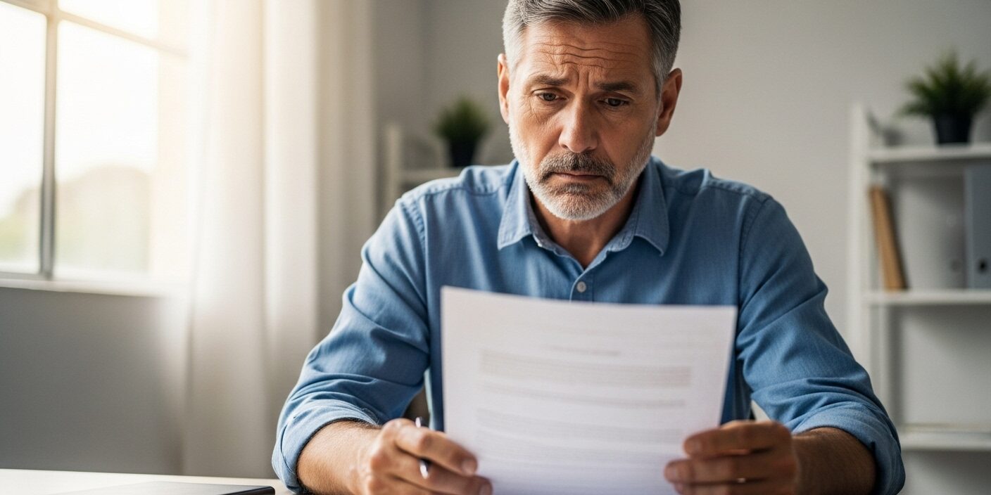 Trabalhador buscando orientação sobre demissão por justa causa e direitos